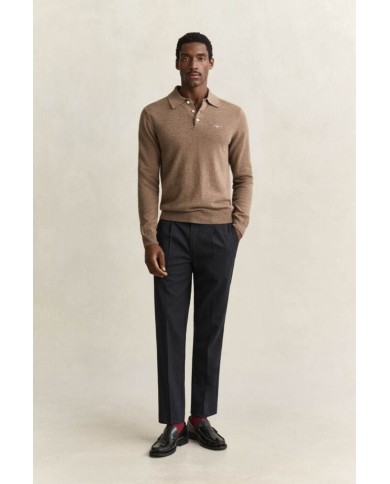 GANT PANTALONE IN LANA STRETTO