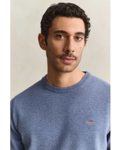 GANT MAGLIA GIROCOLLO IN LANA DAGNELLO