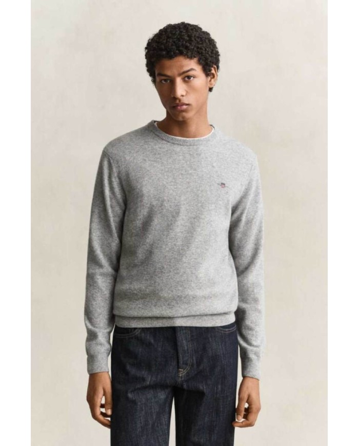 GANT MAGLIA GIROCOLLO IN LANA DAGNELLO