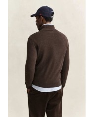 GANT MAGLIA IN LANA DAGNELLO CON ZIP CORTA