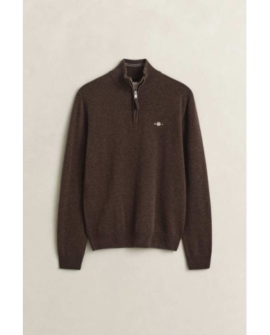 GANT MAGLIA IN LANA DAGNELLO CON ZIP CORTA