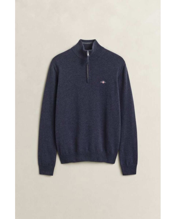 GANT MAGLIA IN LANA DAGNELLO CON ZIP CORTA