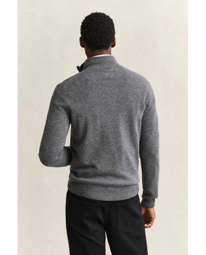 GANT MAGLIA IN LANA DAGNELLO CON ZIP CORTA