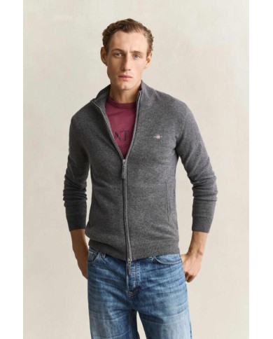 GANT CARDIGAN CON ZIP IN LANA DAGNELLO
