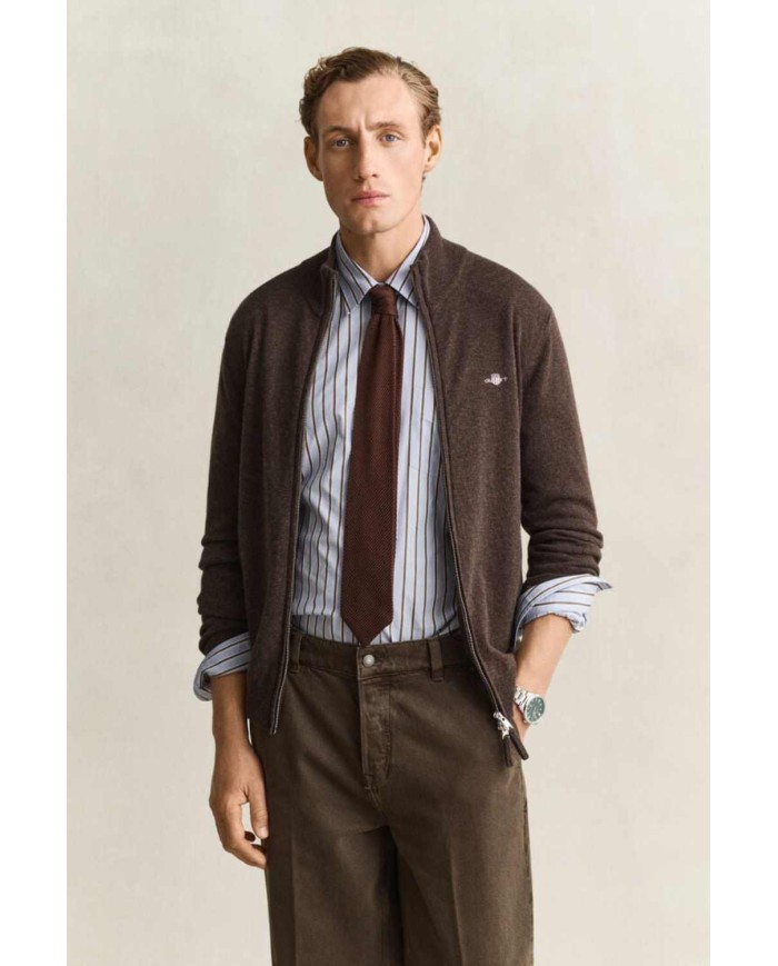 GANT CARDIGAN CON ZIP IN LANA DAGNELLO