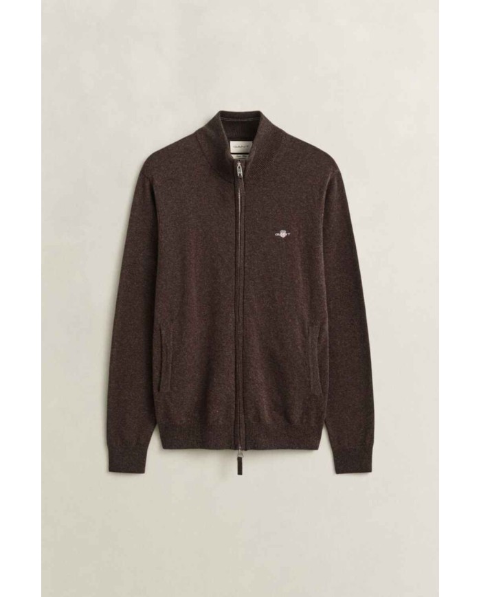 GANT CARDIGAN CON ZIP IN LANA DAGNELLO
