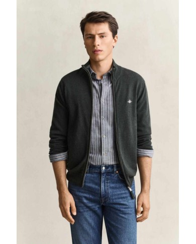 GANT CARDIGAN CON ZIP IN LANA DAGNELLO