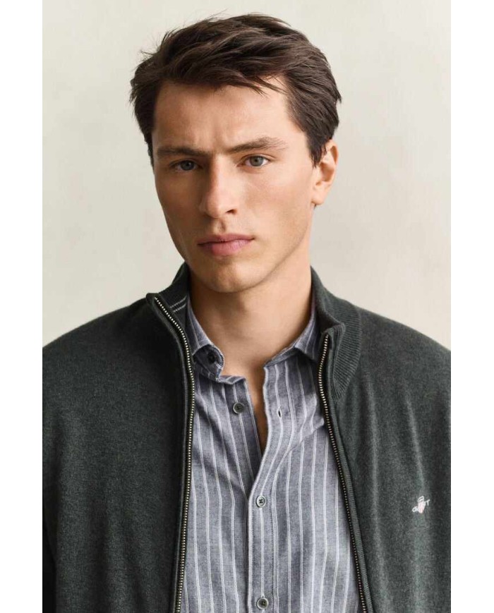 GANT CARDIGAN CON ZIP IN LANA DAGNELLO