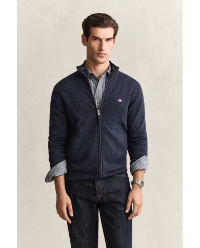 GANT CARDIGAN CON ZIP IN LANA DAGNELLO