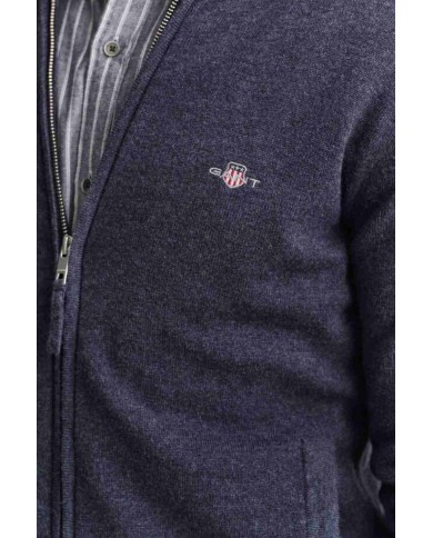 GANT CARDIGAN CON ZIP IN LANA DAGNELLO
