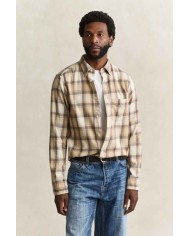 GANT CAMICIA IN FLANELLA A QUADRI WINDBLOWN