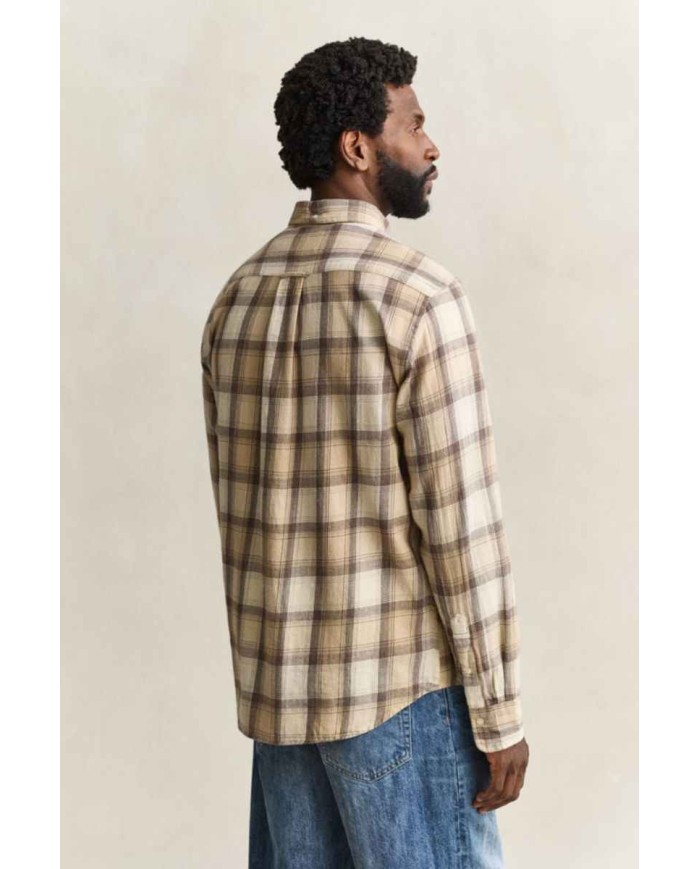 GANT CAMICIA IN FLANELLA A QUADRI WINDBLOWN
