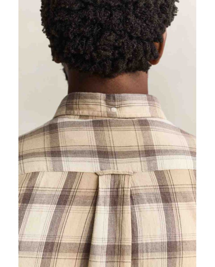 GANT CAMICIA IN FLANELLA A QUADRI WINDBLOWN
