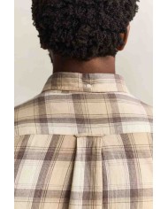 GANT CAMICIA IN FLANELLA A QUADRI WINDBLOWN