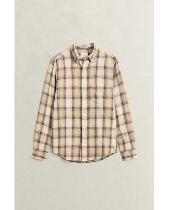 GANT CAMICIA IN FLANELLA A QUADRI WINDBLOWN