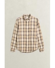 GANT CAMICIA IN FLANELLA A QUADRI WINDBLOWN