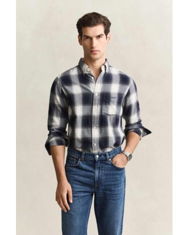 GANT CAMICIA IN FLANELLA A QUADRI WINDBLOWN