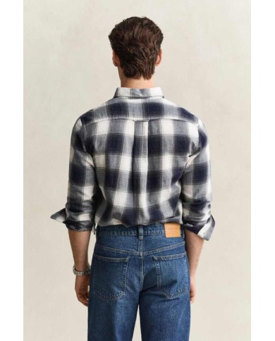 GANT CAMICIA IN FLANELLA A QUADRI WINDBLOWN