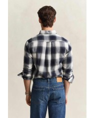 GANT CAMICIA IN FLANELLA A QUADRI WINDBLOWN