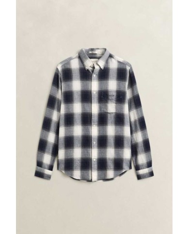 GANT CAMICIA IN FLANELLA A QUADRI WINDBLOWN