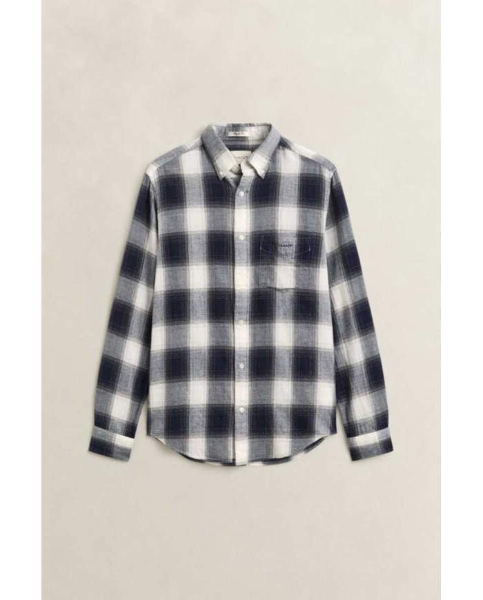 GANT CAMICIA IN FLANELLA A QUADRI WINDBLOWN