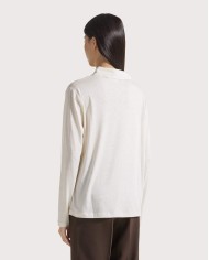 SEVENTY VENEZIA BLUSA IN JERSEY E VISCOSA