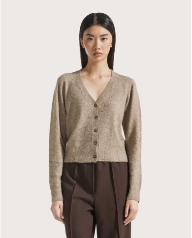 SEVENTY VENEZIA CARDIGAN CON SCOLLO A V