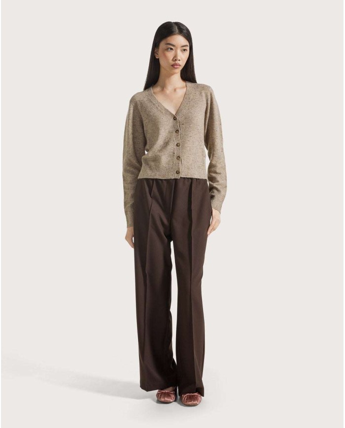SEVENTY VENEZIA CARDIGAN CON SCOLLO A V