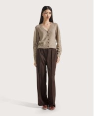 SEVENTY VENEZIA CARDIGAN CON SCOLLO A V