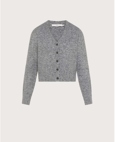 SEVENTY VENEZIA CARDIGAN CON SCOLLO A V