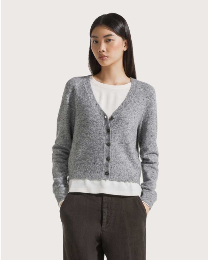 SEVENTY VENEZIA CARDIGAN CON SCOLLO A V