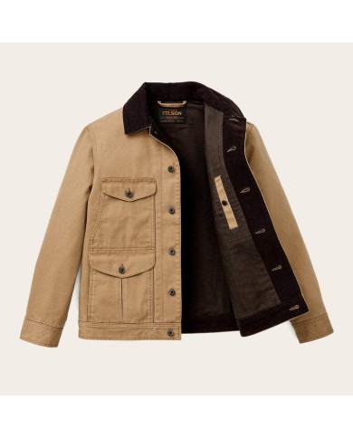 FILSON GIACCA RUSTIC CANVAS JOURNEYMAN