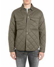 REPLAY GIACCA COMFORT COMPACT IN COTONE