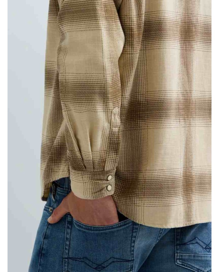 REPLAY CAMICIA A QUADRETTI IN COTONE