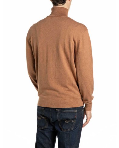 REPLAY MAGLIONE DOLCEVITA IN COTONE E CASHMERE