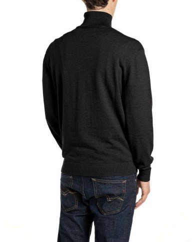 REPLAY MAGLIONE DOLCEVITA IN COTONE E CASHMERE