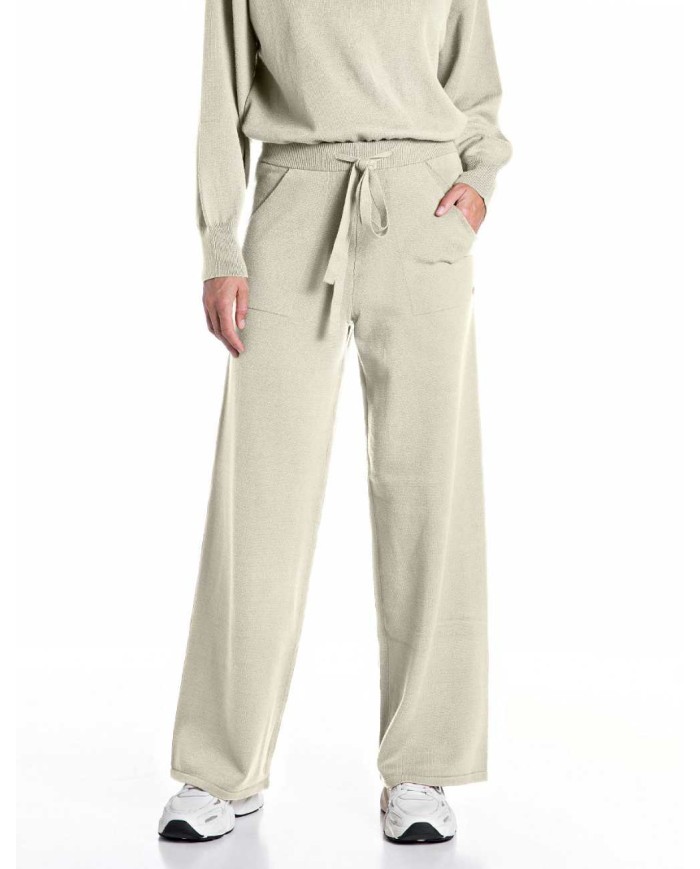 REPLAY PANTALONI JOGGER IN MAGLIA
