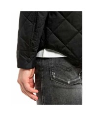 REPLAY GIACCA COMFORT COMPACT IN COTONE
