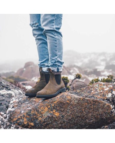 BLUNDSTONE STIVALE UOMO 1615 IN CAMOSCIO