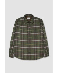 BROOKSFIELD CAMICIA IN FLANELLA DI COTONE OVERSIZE