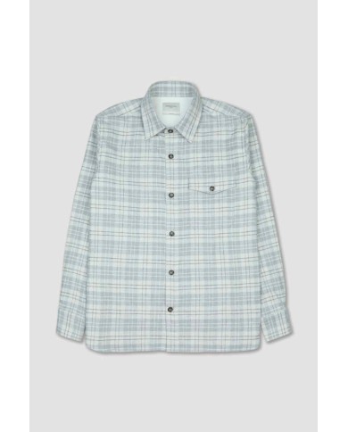 BROOKSFIELD CAMICIA IN FLANELLA DI COTONE OVERSIZE