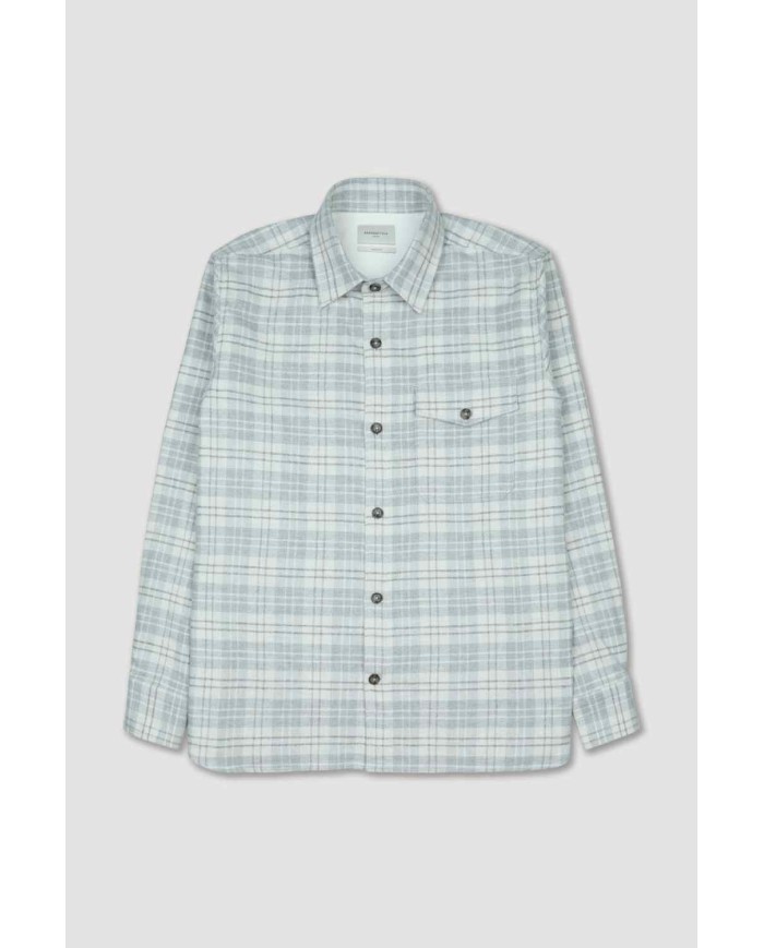 BROOKSFIELD CAMICIA IN FLANELLA DI COTONE OVERSIZE