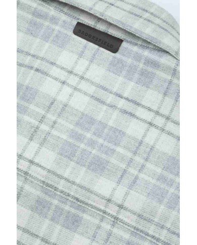 BROOKSFIELD CAMICIA IN FLANELLA DI COTONE OVERSIZE