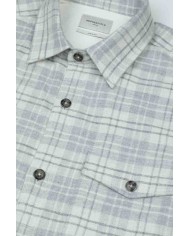 BROOKSFIELD CAMICIA IN FLANELLA DI COTONE OVERSIZE