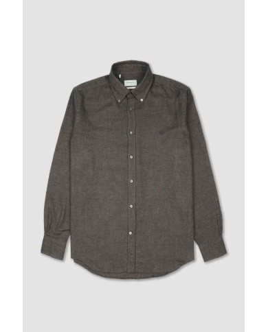 BROOKSFIELD CAMICIA CLUB BUTTON DOWN IN COTONE SMERIGLIATO