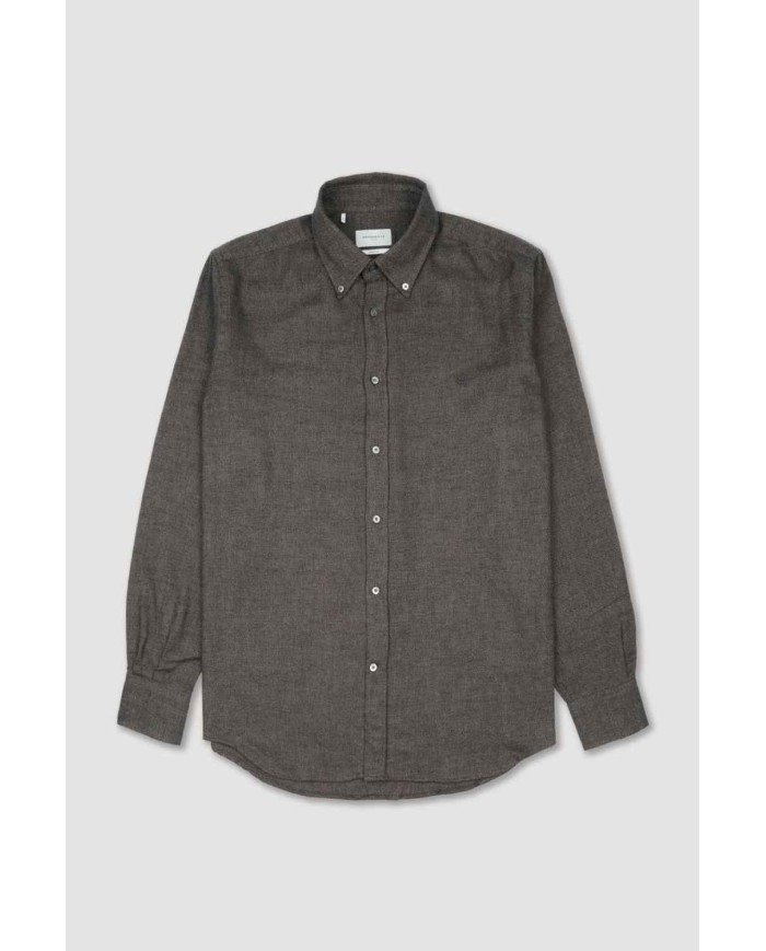 BROOKSFIELD CAMICIA CLUB BUTTON DOWN IN COTONE SMERIGLIATO