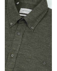 BROOKSFIELD CAMICIA CLUB BUTTON DOWN IN COTONE SMERIGLIATO