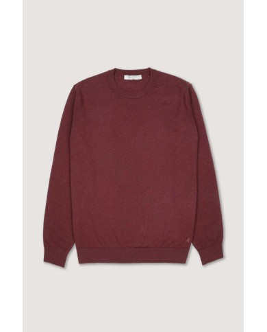 BROOKSFIELD MAGLIA GIROCOLLO IN COTONE E CASHMERE