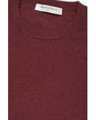 BROOKSFIELD MAGLIA GIROCOLLO IN COTONE E CASHMERE