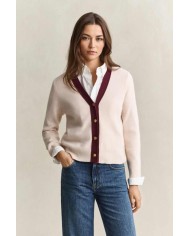 GANT CARDIGAN IN MAGLIA MISTO LANA E CASHMERE
